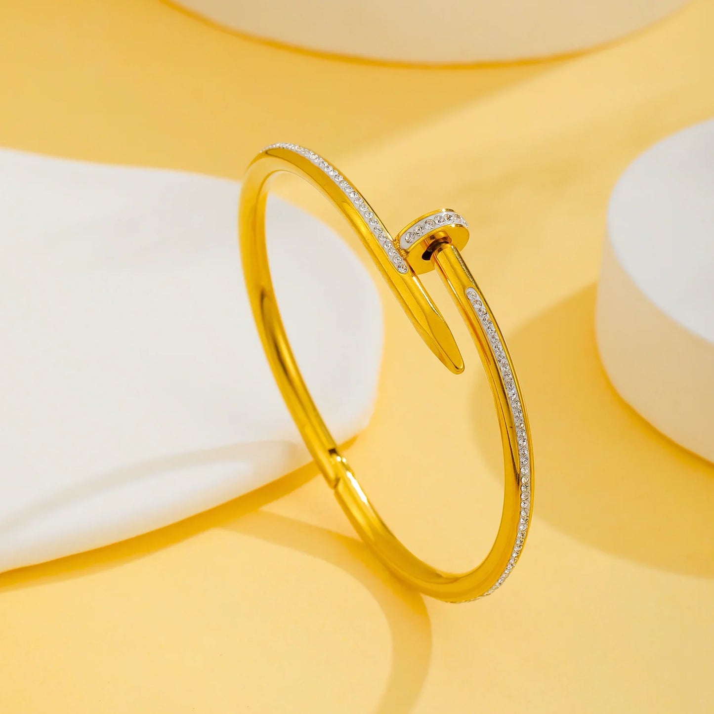 Nail Diamond Bracelet